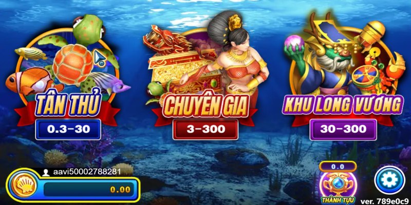 Quy trình chơi Dragon Fishing tại nhà cái 77win